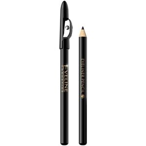 Eveline Cosmetics Eyeliner Pencil Black - Long-Lasting Eye Makeup - 1g Eveline Cosmetics Eyeliner Pencil Black - Long-Lasting Eye Makeup - 1g
