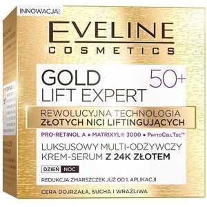 Eveline Cosmetics Gold Lift Expert Anti-wrinkle Cream - 50+ Multi-Nourishing 50ml Eveline Cosmetics Gold Lift Expert Anti-wrinkle Cream - 50+ Multi-Nourishing 50ml