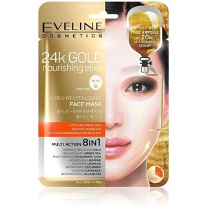 Eveline Cosmetics 24k Gold Pflegende Elixir Hebende Maske - Gesichtsmaske Eveline Cosmetics 24k Gold Pflegende Elixir Hebende Maske - Gesichtsmaske