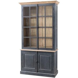 Dekoria - Gordes - Schwarz - Naturholz - Sideboard Dekoria - Gordes - Schwarz - Naturholz - Sideboard