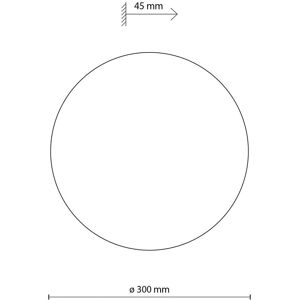 TK Lighting Beige Round Wall Lamp - 3x6W - Modern Interior Lighting TK Lighting Beige Round Wall Lamp - 3x6W - Modern Interior Lighting