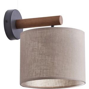 TK Lighting Deva Wall Lamp - Classic Shade, Cream - Wall Light TK Lighting Deva Wall Lamp - Classic Shade, Cream - Wall Light