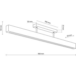 TK Lighting Teo Integrated LED Semi Flush Ceiling Light - Ceiling Light TK Lighting Teo Integrated LED Semi Flush Ceiling Light - Ceiling Light