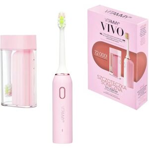 Vitammy VIVO Różowa Soniczna Szczoteczka do Zębów - Kompaktowa, Zaawansowana Technologia Vitammy VIVO Różowa Soniczna Szczoteczka do Zębów - Kompaktowa, Zaawansowana Technologia