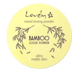 Lovely Bamboo Loose Powder - Lekka, Matowe Wykończenie, 5.5g - Puder do twarzy Lovely Bamboo Loose Powder - Lekka, Matowe Wykończenie, 5.5g - Puder do twarzy