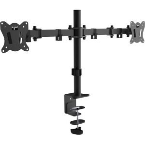 Podwójny uchwyt na monitory Montis EVEREST 13-27" Czarny Biurko Podwójny uchwyt na monitory Montis EVEREST 13-27" Czarny Biurko