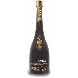 Pravda Espresso Flavored 0,7l 37,5% - Publicité Pravda Espresso Flavored 0,7l 37,5% - Publicité