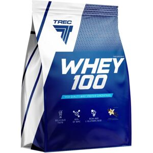 Trec Nutrition Whey 100 - Vanilla - 2275g Protein Powder Trec Nutrition Whey 100 - Vanilla - 2275g Protein Powder