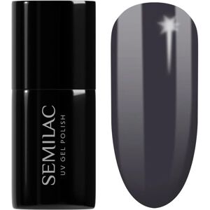 Semilac Vernis à Ongles Gris Foncé Hybride UV - 7ml - Publicité Semilac Vernis à Ongles Gris Foncé Hybride UV - 7ml - Publicité