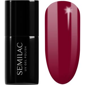 Semilac Diep Rood UV Hybrid Nagellak - 7ml - Voor Vrouwen Semilac Diep Rood UV Hybrid Nagellak - 7ml - Voor Vrouwen