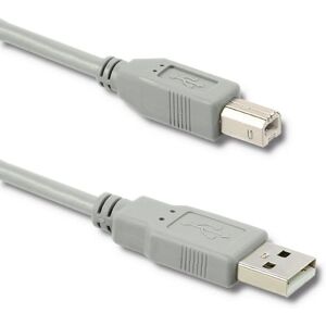 Qoltec 50393 USB Kabel - 0,19m USB 2.0 Grijs Qoltec 50393 USB Kabel - 0,19m USB 2.0 Grijs