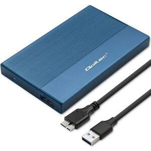 Qoltec Ulkoinen SSD/HDD kotelo 2,5" SATA USB 3.0 2TB Sininen Qoltec Ulkoinen SSD/HDD kotelo 2,5" SATA USB 3.0 2TB Sininen