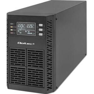 Qoltec 52280 Zasilacz awaryjny - 1KVA - 1000W - LCD - On-Line Qoltec 52280 Zasilacz awaryjny - 1KVA - 1000W - LCD - On-Line