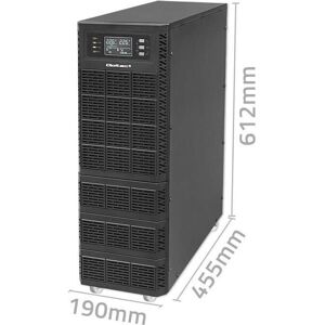 Qoltec USV 52284 - 10kVA, 10000W, LCD, EPO, USB, Online-Doppelwandler Qoltec USV 52284 - 10kVA, 10000W, LCD, EPO, USB, Online-Doppelwandler