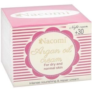 NACOMI Crème à l'Huile d'Argan 30+ - Hydratante, Anti-Âge, Nuit - Publicité NACOMI Crème à l'Huile d'Argan 30+ - Hydratante, Anti-Âge, Nuit - Publicité