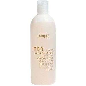 Ziaja Men Mountain Pepper 2-in-1 Douchegel & Shampoo - Hygiëne Ziaja Men Mountain Pepper 2-in-1 Douchegel & Shampoo - Hygiëne