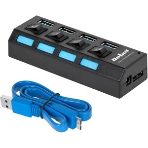 Hub USB 3.0 4 ports - Noir Hub USB 3.0 4 ports - Noir
