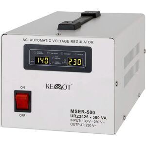 Stabilisateur de tension Kemot MSER-500 - Régulateur de tension - Publicité Stabilisateur de tension Kemot MSER-500 - Régulateur de tension - Publicité