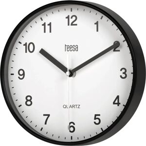 Teesa Wanduhr 20 cm schwarz - Wanduhr Teesa Wanduhr 20 cm schwarz - Wanduhr