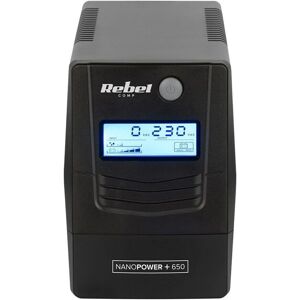 Rebel Nanopower Plus 650 - UPS Sinusoïde Hors Ligne Rebel Nanopower Plus 650 - UPS Sinusoïde Hors Ligne