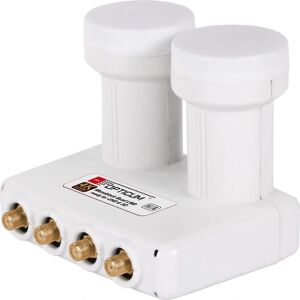 Opticum LMQP-04 LNB Doppio - LNB, Grigio Opticum LMQP-04 LNB Doppio - LNB, Grigio