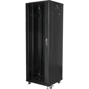 Lanberg FF01-6637-12B Vapaasti Seisova Rackkaappi 37U Musta Lanberg FF01-6637-12B Vapaasti Seisova Rackkaappi 37U Musta