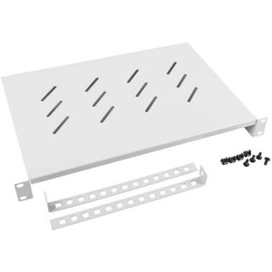 Półka rack Lanberg AK-1004-S - Podpora do szaf 19" na ścianę lub stojących Półka rack Lanberg AK-1004-S - Podpora do szaf 19" na ścianę lub stojących