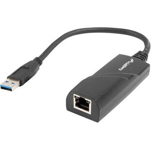 Lanberg NC-1000-01 Netwerkkaart - USB naar Ethernet Adapter - Zwart Lanberg NC-1000-01 Netwerkkaart - USB naar Ethernet Adapter - Zwart
