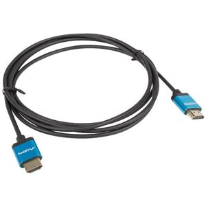 Lanberg HDMI-kabel 1,8 m - 4K UHD Høyhastighet - Svart Lanberg HDMI-kabel 1,8 m - 4K UHD Høyhastighet - Svart