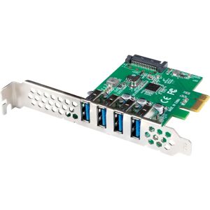 Karta PCIe Lanberg PCE-US3-004 - Wewnętrzne USB 3.2 Gen 1 Karta PCIe Lanberg PCE-US3-004 - Wewnętrzne USB 3.2 Gen 1