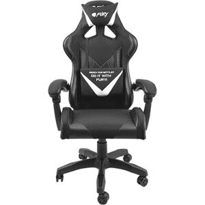 Chaise Gaming Fury Avenger L - Siège Rembourré, Noir Blanc - Publicité Chaise Gaming Fury Avenger L - Siège Rembourré, Noir Blanc - Publicité