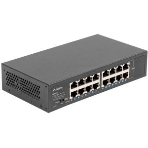 Commutateur réseau Lanberg RSGE-16 - 16 Ports, 1U Rack, Noir - Publicité Commutateur réseau Lanberg RSGE-16 - 16 Ports, 1U Rack, Noir - Publicité