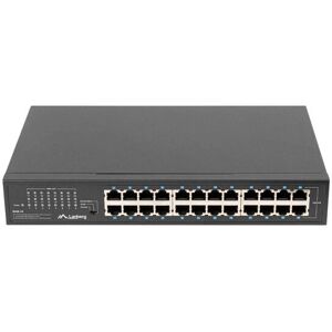 Switch sieciowy Lanberg RSGE-24 - Niezarządzany Gigabit Ethernet 24 Porty - Montowany w Racku 1U Czarny Switch sieciowy Lanberg RSGE-24 - Niezarządzany Gigabit Ethernet 24 Porty - Montowany w Racku 1U Czarny
