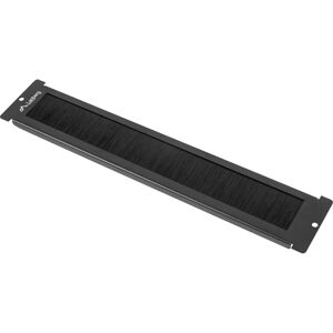 Panneau à brosse noire pour rack 19" Montage au plafond Panneau à brosse noire pour rack 19" Montage au plafond