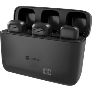 NATEC Hopper - Trådlös lavalier mikrofon för gaming och teknik NATEC Hopper - Trådlös lavalier mikrofon för gaming och teknik