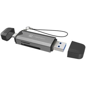 Lector de tarjetas NATEC NCZ-2262 - USB 3.1, Gris oscuro Lector de tarjetas NATEC NCZ-2262 - USB 3.1, Gris oscuro