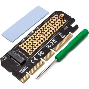 Carte d'interface Savio AK-41 - Adaptateur M.2 PCIe NVMe Carte d'interface Savio AK-41 - Adaptateur M.2 PCIe NVMe