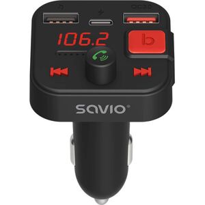 Savio TR-15 Bluetooth FM Sender - Auto Audio Savio TR-15 Bluetooth FM Sender - Auto Audio