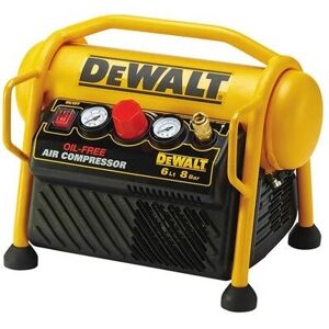 Compresseur d'air DeWALT DPC6MRC-QS - 6L, 170 l/min, 1100W - Publicité Compresseur d'air DeWALT DPC6MRC-QS - 6L, 170 l/min, 1100W - Publicité