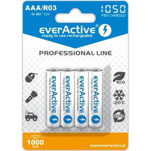 EverActive EVHRL03-1050 Batterie rechargeable AAA - Batterie EverActive EVHRL03-1050 Batterie rechargeable AAA - Batterie