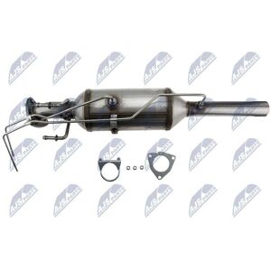 NTY DPF-CT-001 Particle Filter - Exhaust System - 3-Year Warranty NTY DPF-CT-001 Particle Filter - Exhaust System - 3-Year Warranty