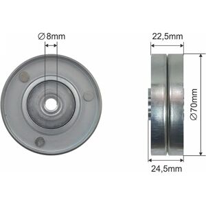 NTY Idler Pulley - BMW Opel Land Rover Rover Vauxhall NTY Idler Pulley - BMW Opel Land Rover Rover Vauxhall