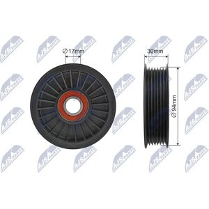 NTY Range Rover Serpentine Belt Tensioner Pulley - Serpentine Belt Tensioner Pulley NTY Range Rover Serpentine Belt Tensioner Pulley - Serpentine Belt Tensioner Pulley