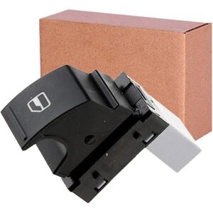 Skoda Power Window Switch - Black - Fits Skoda Superb II, Roomster, Fabia II from 2006 Skoda Power Window Switch - Black - Fits Skoda Superb II, Roomster, Fabia II from 2006