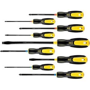 Set de 9 destornilladores Topex con puntas magnéticas Set de 9 destornilladores Topex con puntas magnéticas