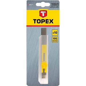 Topex Lame - 10 Lame di Ricambio - 100mm per Raschietto in Vetro Topex Lame - 10 Lame di Ricambio - 100mm per Raschietto in Vetro