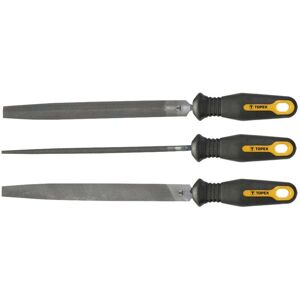Ensemble de 3 limeurs pour métal Topex - Formes variées Ensemble de 3 limeurs pour métal Topex - Formes variées