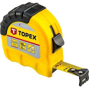 Topex Modèle 27C310 Mètre ruban en acier 10m x 25mm - Mètre - Publicité Topex Modèle 27C310 Mètre ruban en acier 10m x 25mm - Mètre - Publicité
