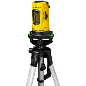 Topex Laser krzyżowy - samopoziomujący, 650 nm, 10 m Topex Laser krzyżowy - samopoziomujący, 650 nm, 10 m