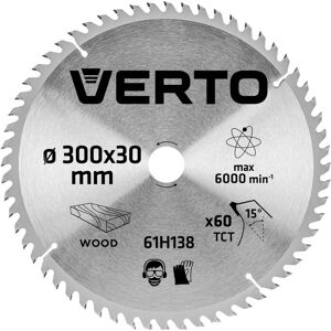 Verto 61H138 Kołowrąb Tarczowa - 60Z - 300mm - Cięcie Drewna Verto 61H138 Kołowrąb Tarczowa - 60Z - 300mm - Cięcie Drewna